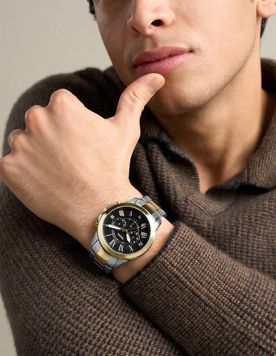 Kit de reloj grant para hombre fs6202set 2
