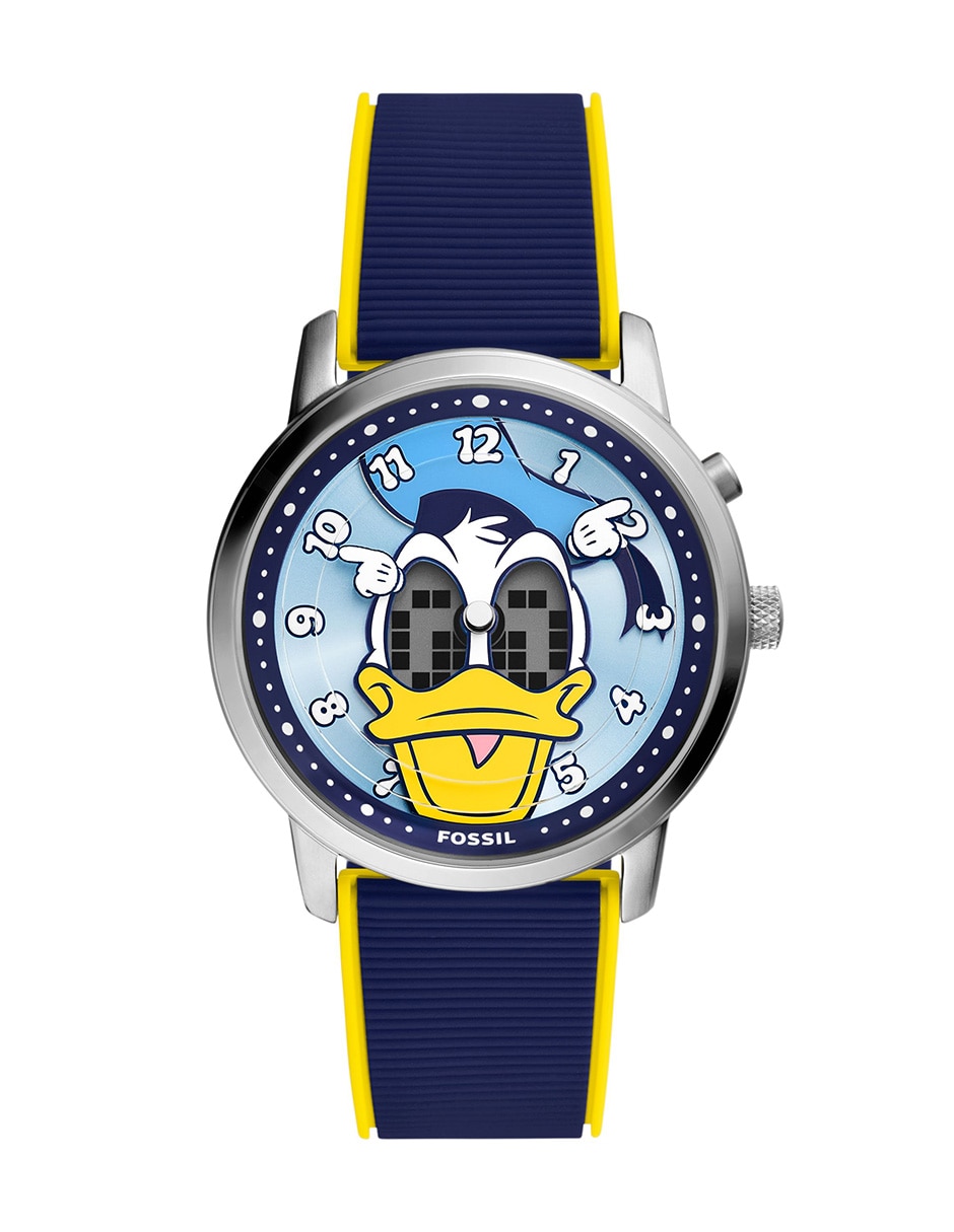 Reloj fossil disney x fossil pato donald big tic para hombre le1233