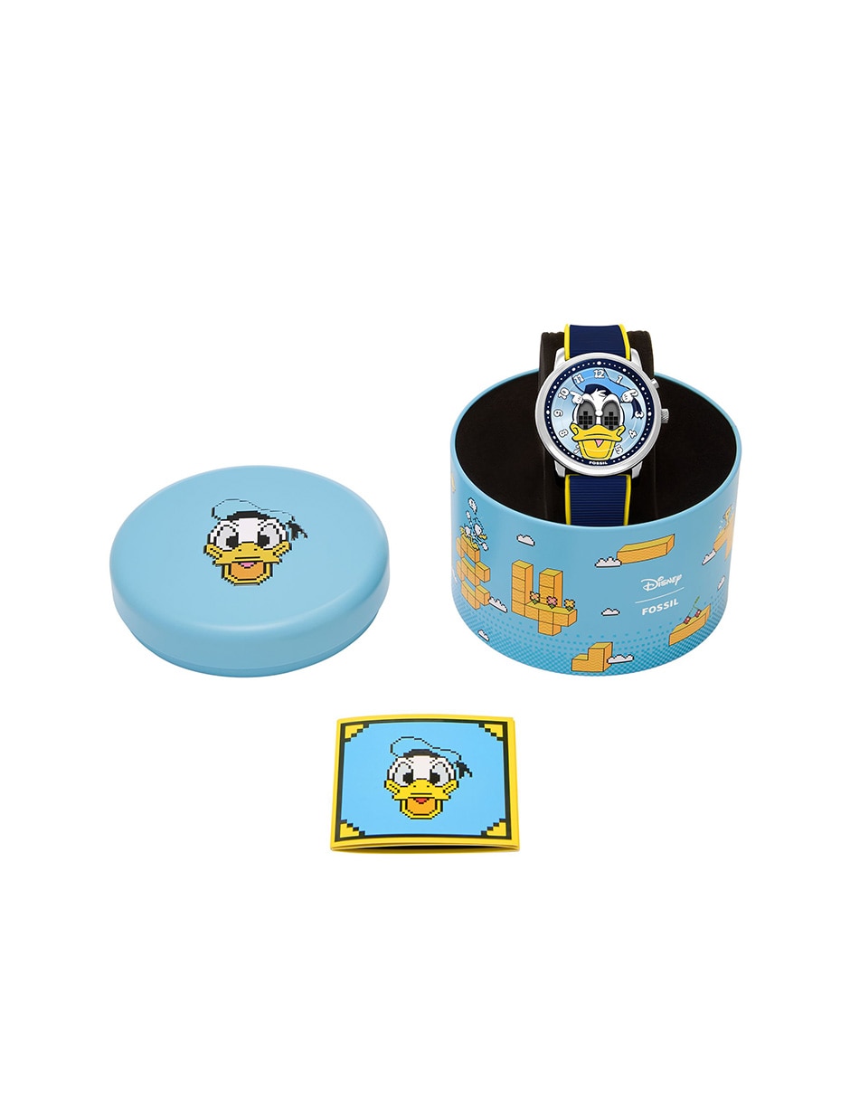 Reloj fossil disney x fossil pato donald big tic para hombre le1233