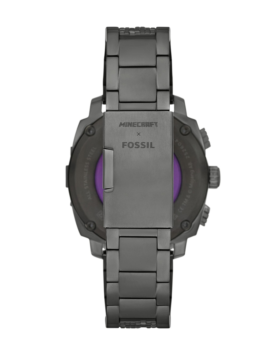 Reloj minecraft x fossil the nether para hombre le1251 5