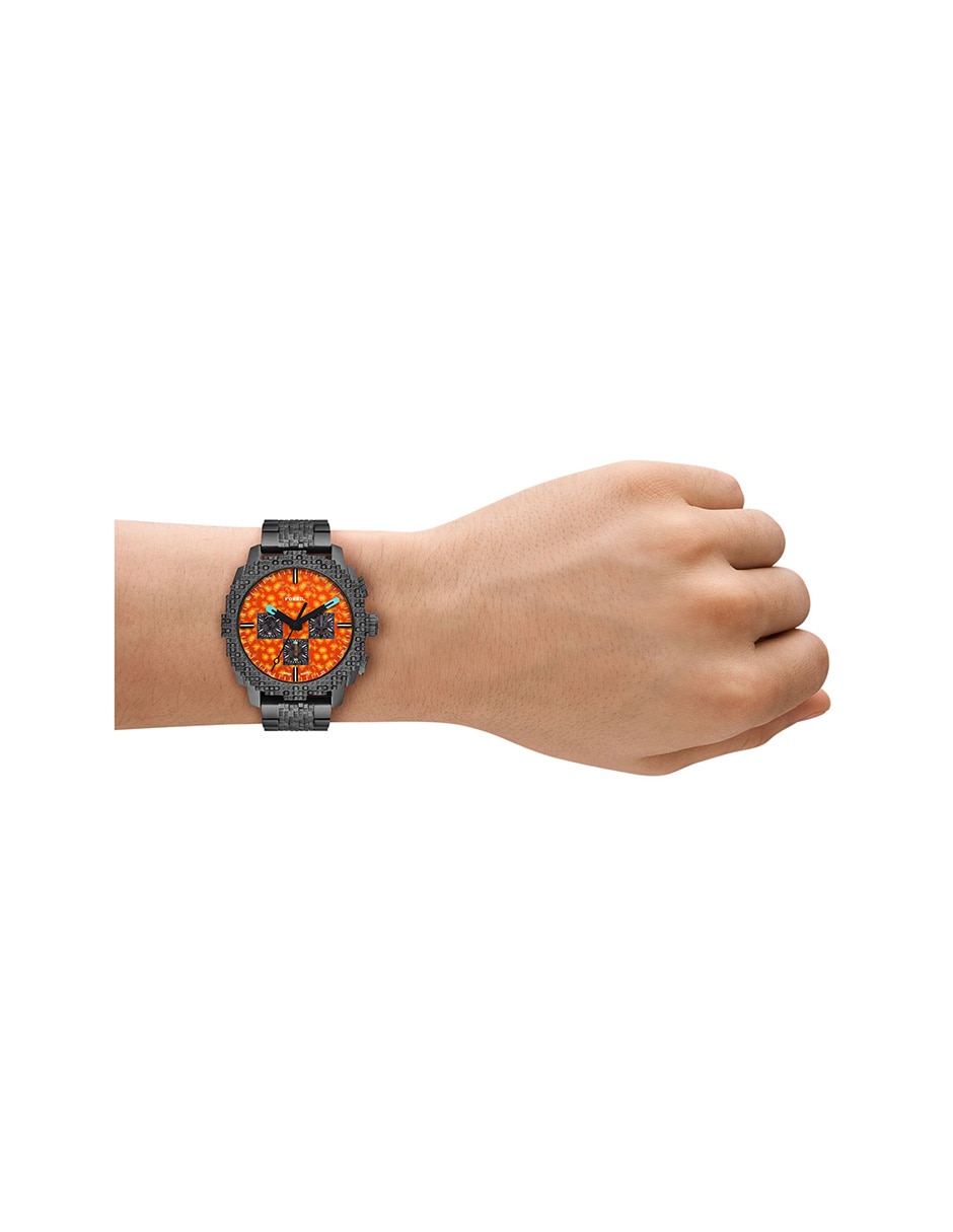 Reloj minecraft x fossil the nether para hombre le1251 2
