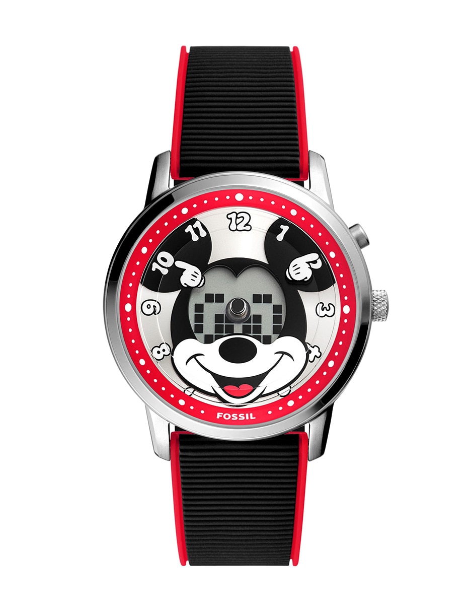 Reloj disney x fossil mickey mouse big tic para hombre le1232 1