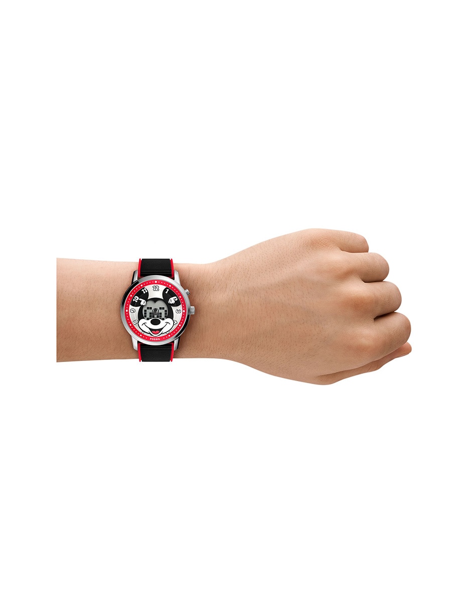 Reloj disney x fossil mickey mouse big tic para hombre le1232
