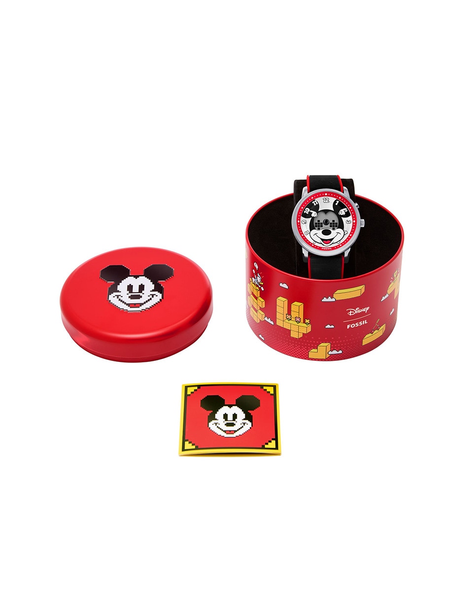 Reloj disney x fossil mickey mouse big tic para hombre le1232 6
