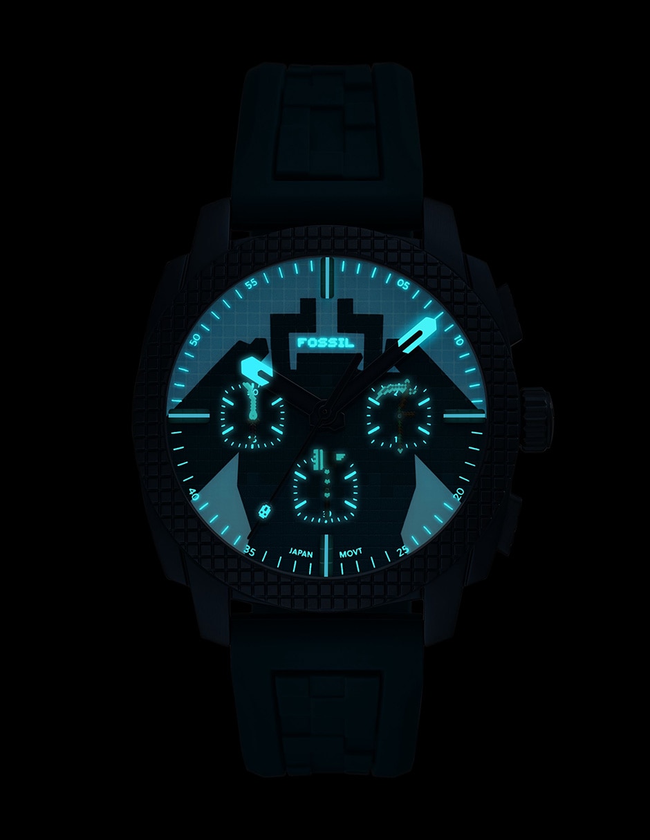 Reloj minecraft x fossil dungeons ii para hombre le1253 2