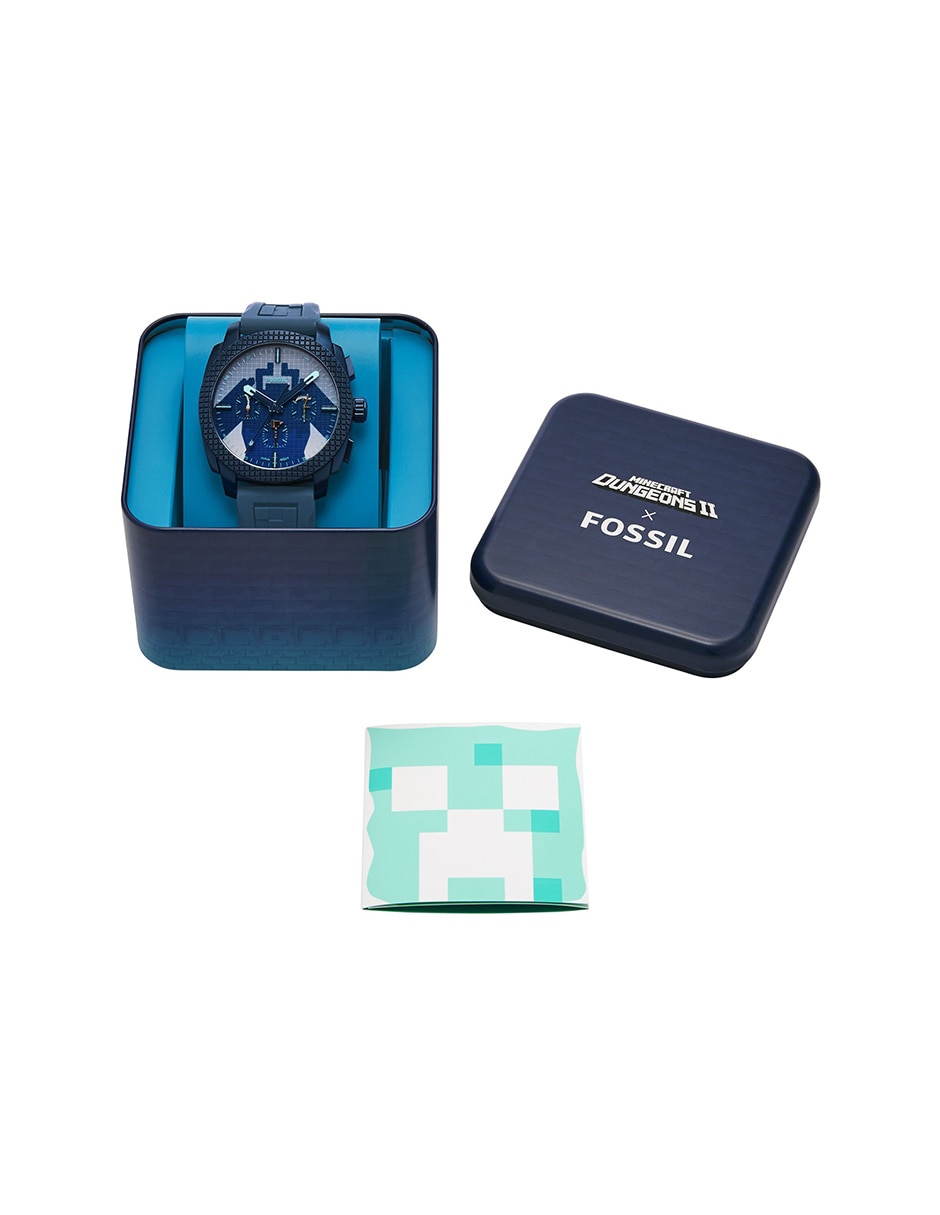 Reloj minecraft x fossil dungeons ii para hombre le1253 3