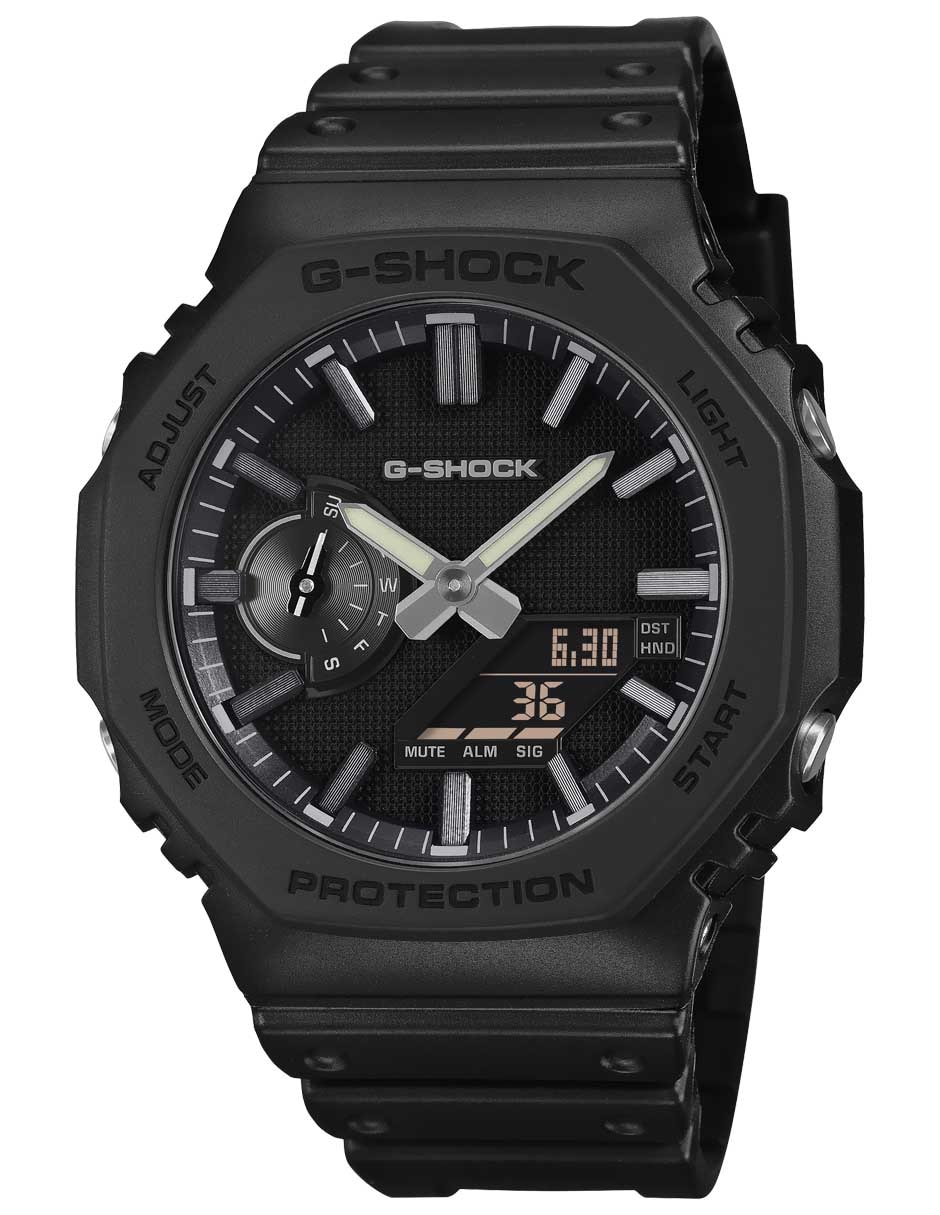 Reloj g-shock g-shock luxe black para hombre ga-2100lxb-1acr