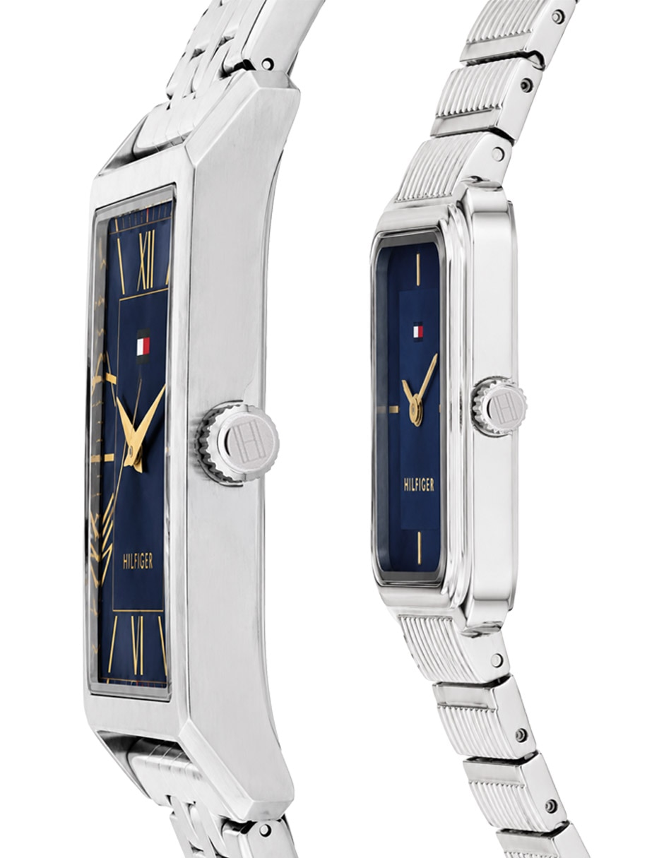 Kit de reloj tommy hilfiger para hombre 1770035
