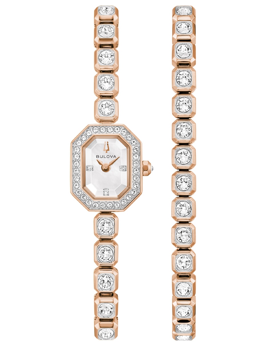 Reloj pulsera Bulova Classic para mujer 98X144 Reloj pulsera Bulova Classic para mujer 98X144