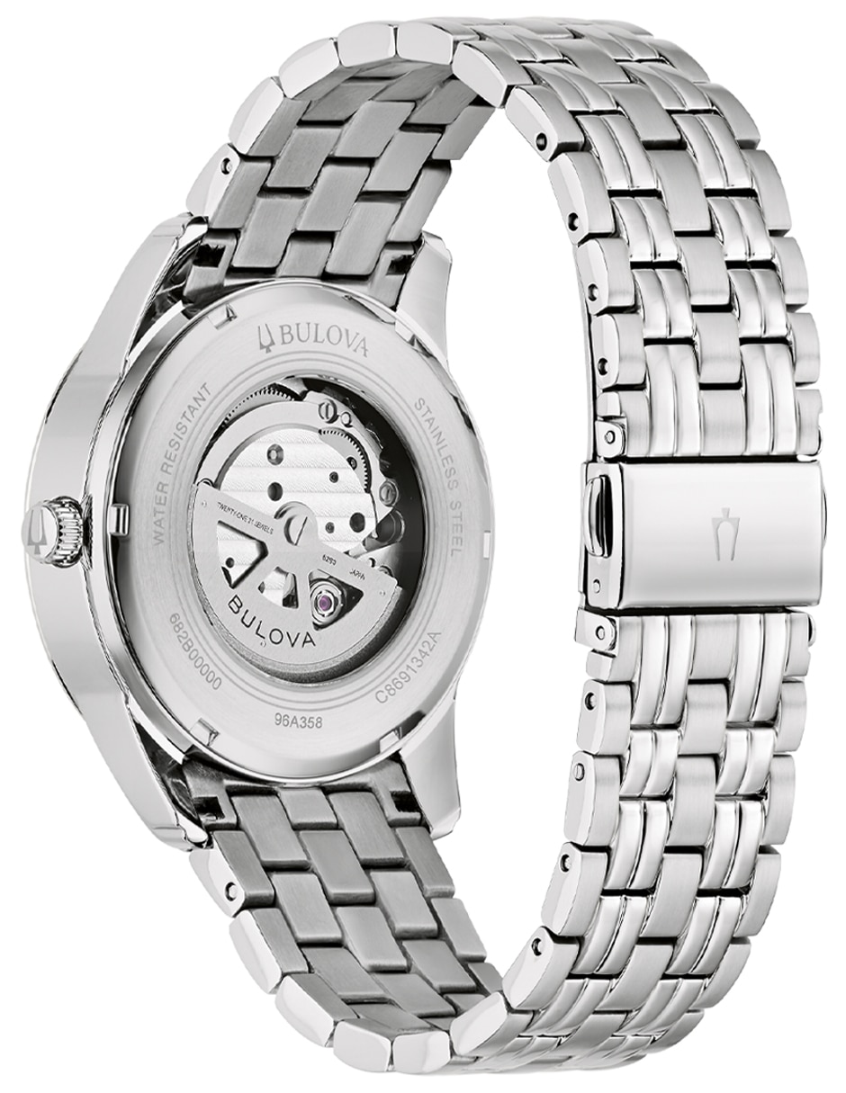 Reloj pulsera Bulova Classic para hombre 96A358 3