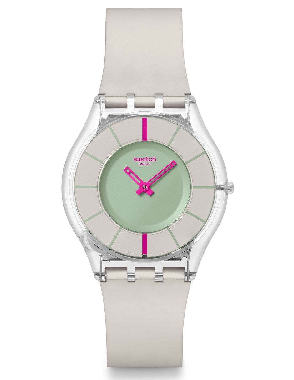 Reloj own your ti, transparente