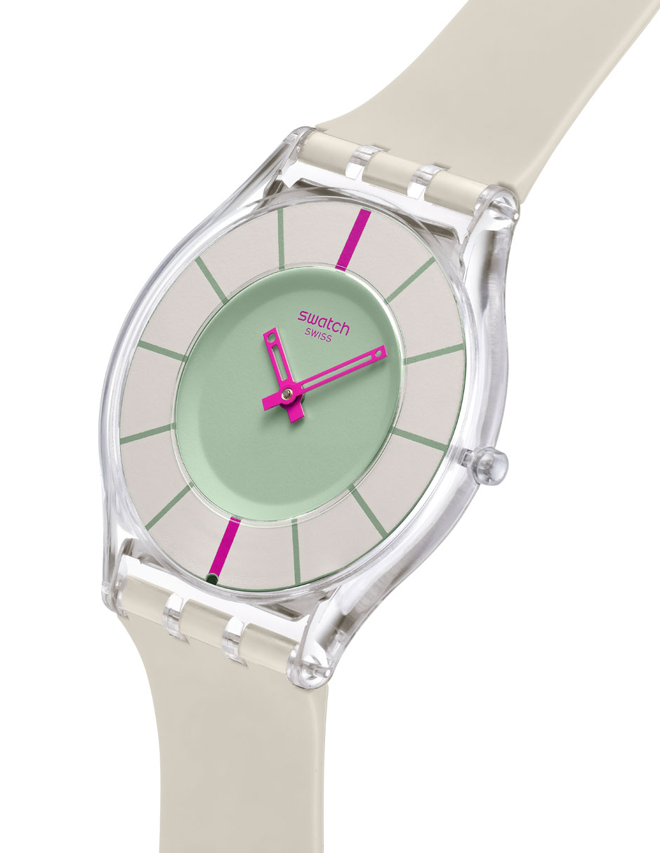 Reloj own your ti, transparente