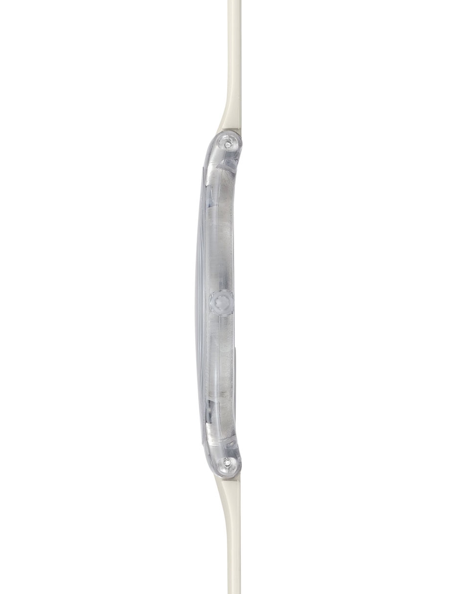 Reloj own your ti, transparente