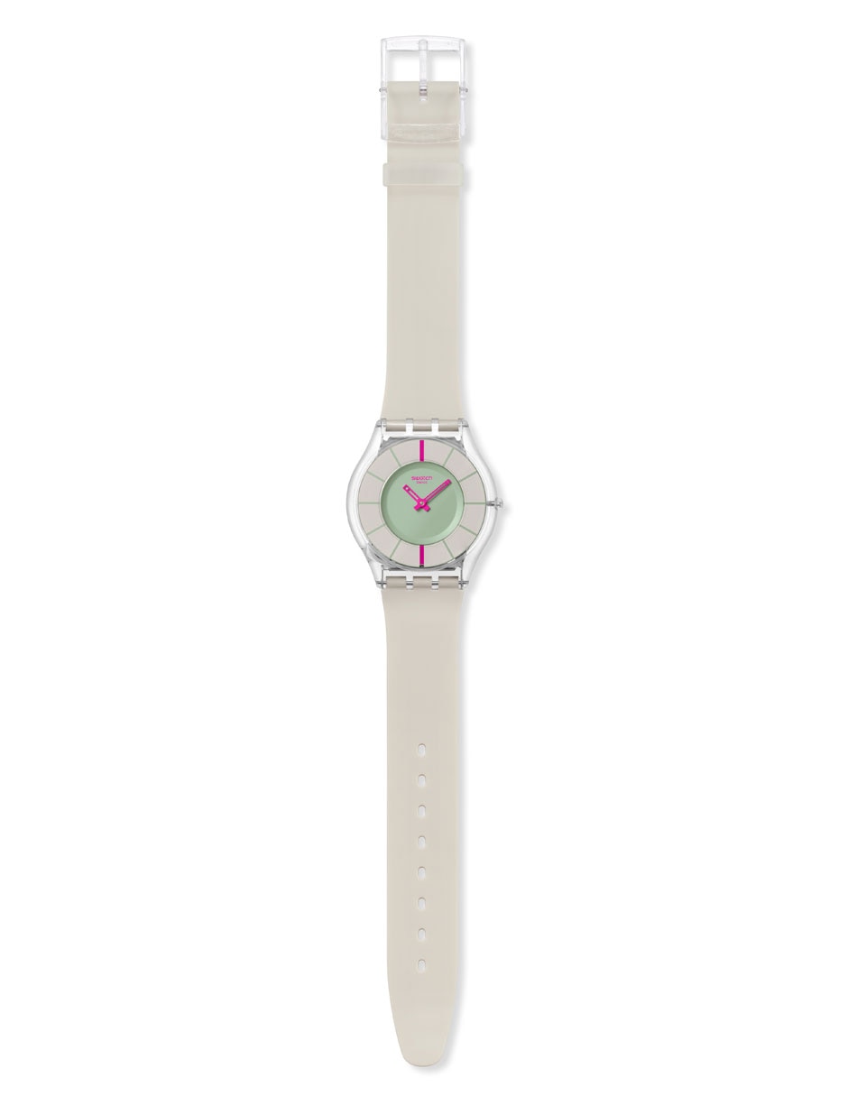 Reloj own your ti, transparente