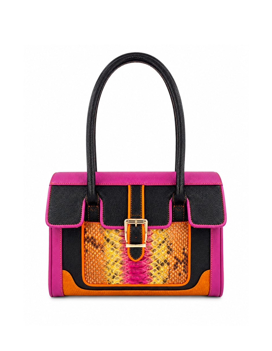 Bolsa crossbody de piel para mujer
