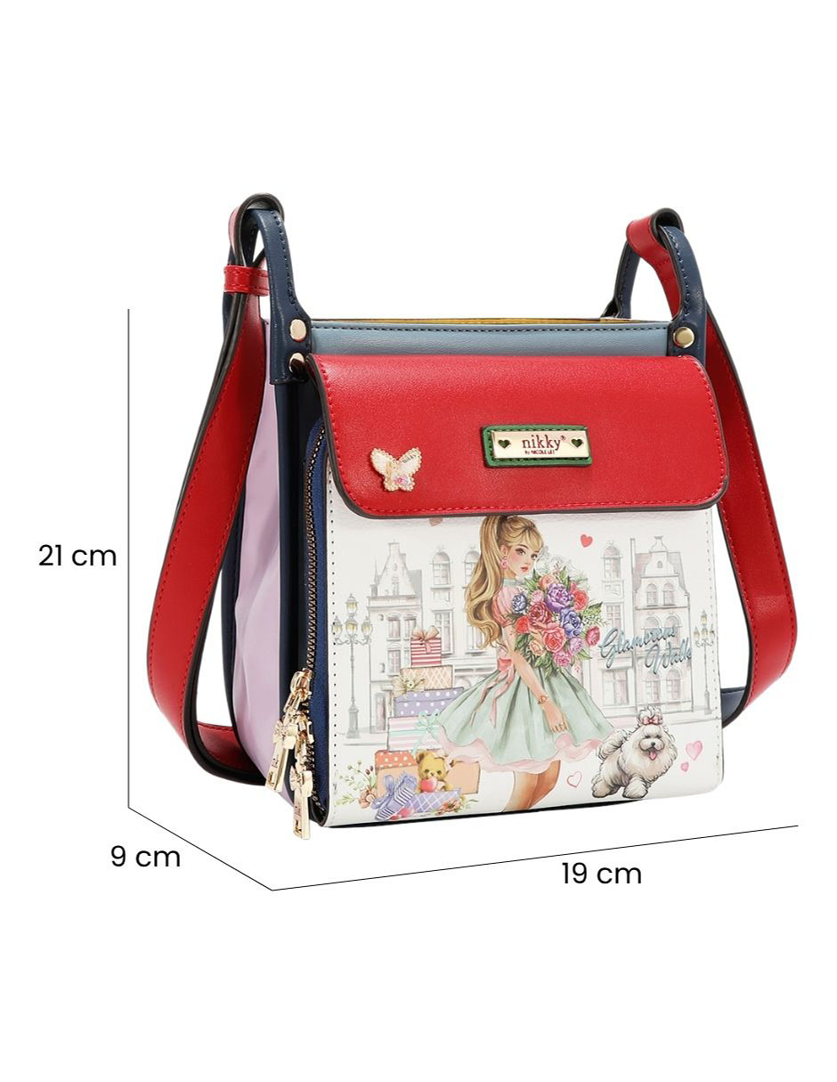 Bolsa crossbody glamorous walk para mujer 6