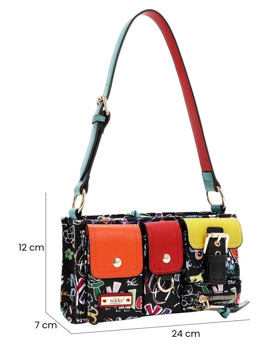 Bolsa crossbody just for fun para mujer 7