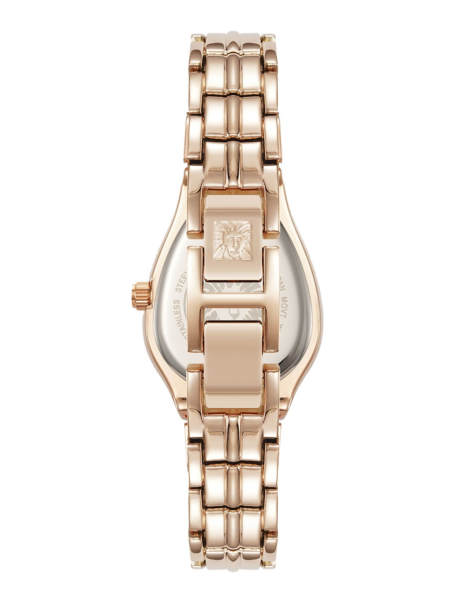 Reloj rose gold collection para mujer ak5176nvrg 3