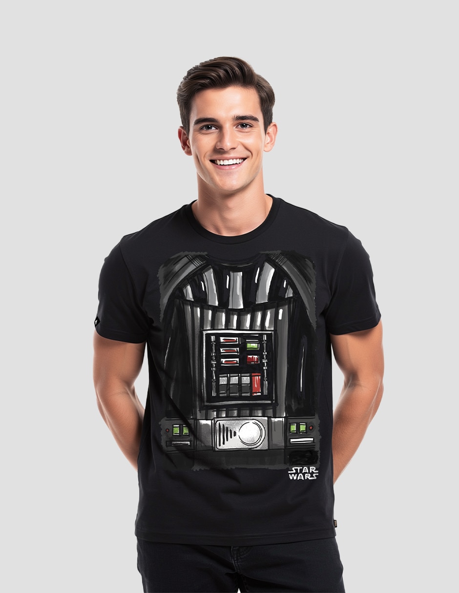 Playera Star Wars Torso Boba Fett cuello redondo para hombre