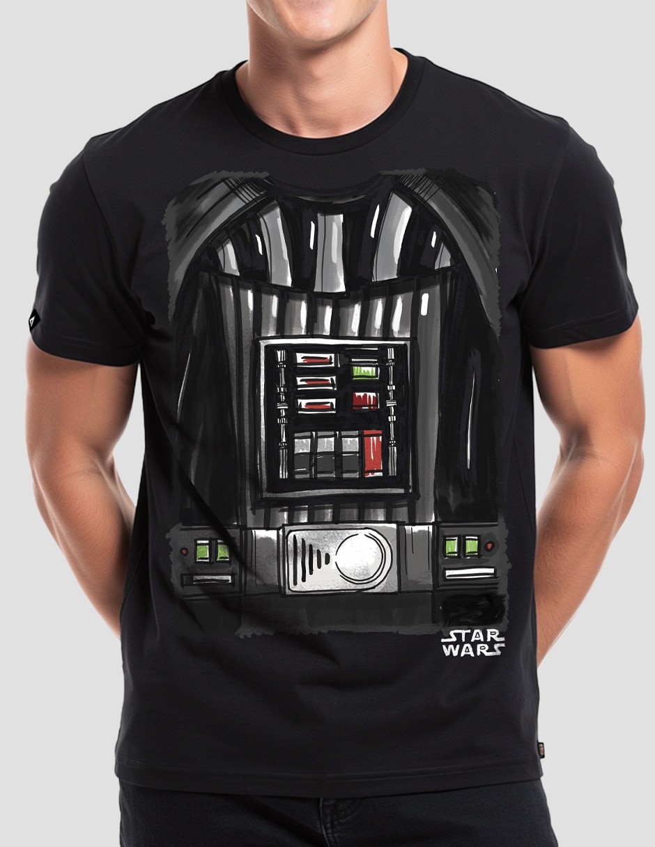 Playera Star Wars Torso Boba Fett cuello redondo para hombre 2