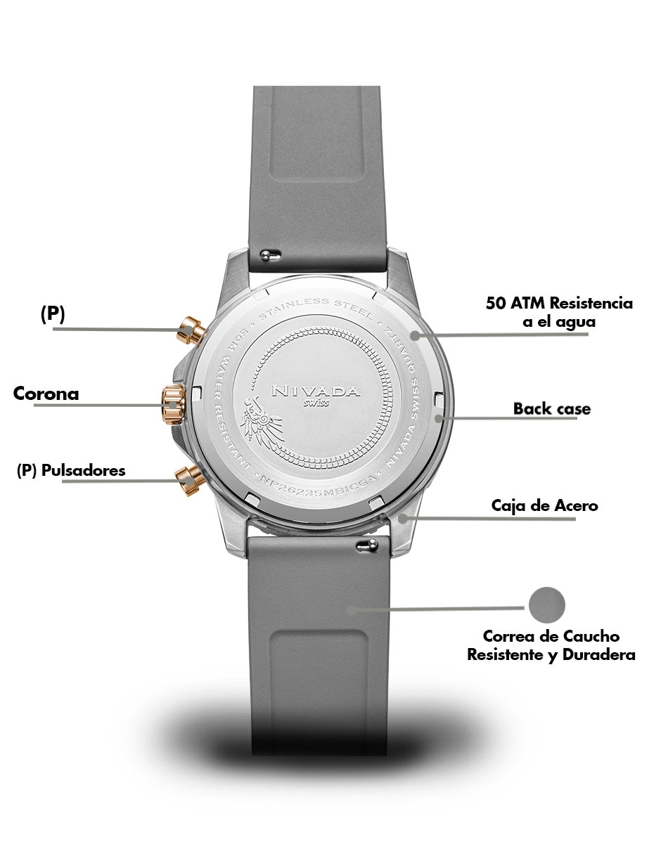 Reloj pulsera Moonmaster para hombre NP26235MBICGA 2