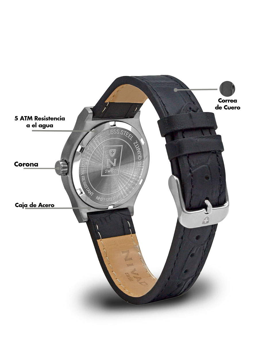 Reloj pulsera Executive para mujer NP21125LPVGI 3