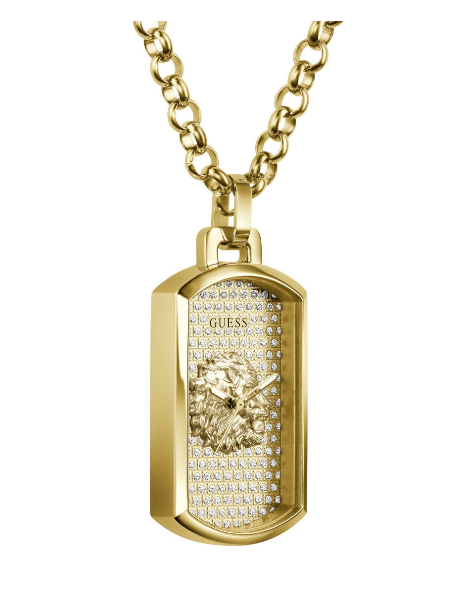 Collar con reloj kane para hombre gw1141g2 3