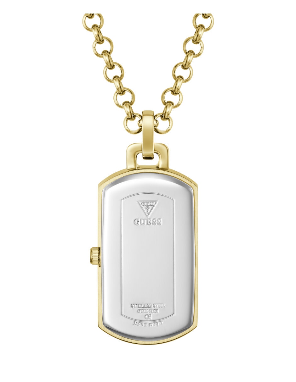 Collar con reloj kane para hombre gw1141g2 2