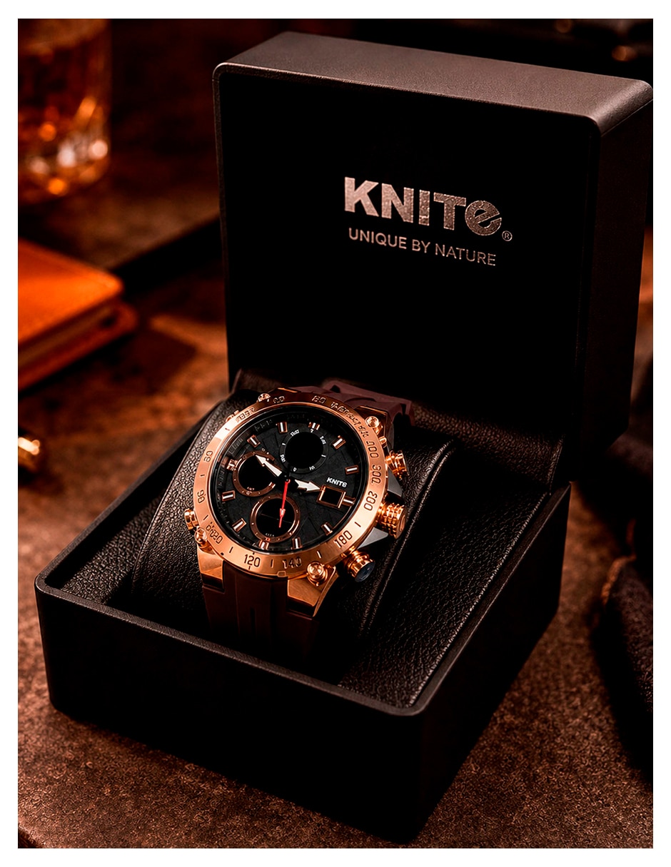 Reloj pulsera para hombre titan chrono 4