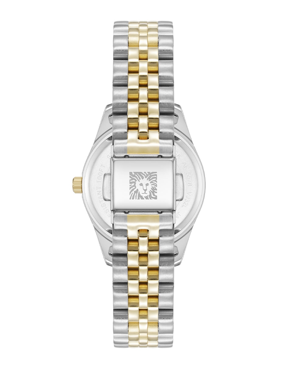 Reloj nine west color collection para mujer ak5645chtt 2