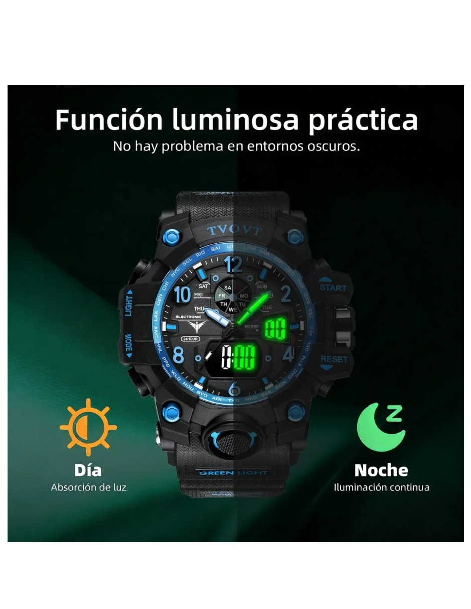 Reloj para Hombre Reloj Digital 2
