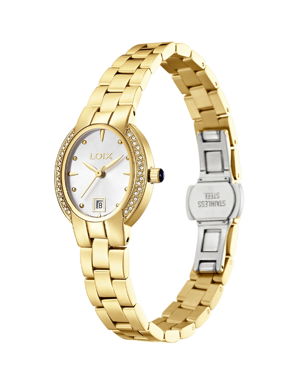 Reloj Classic Oval Femenino para Mujer L1319G-7 2