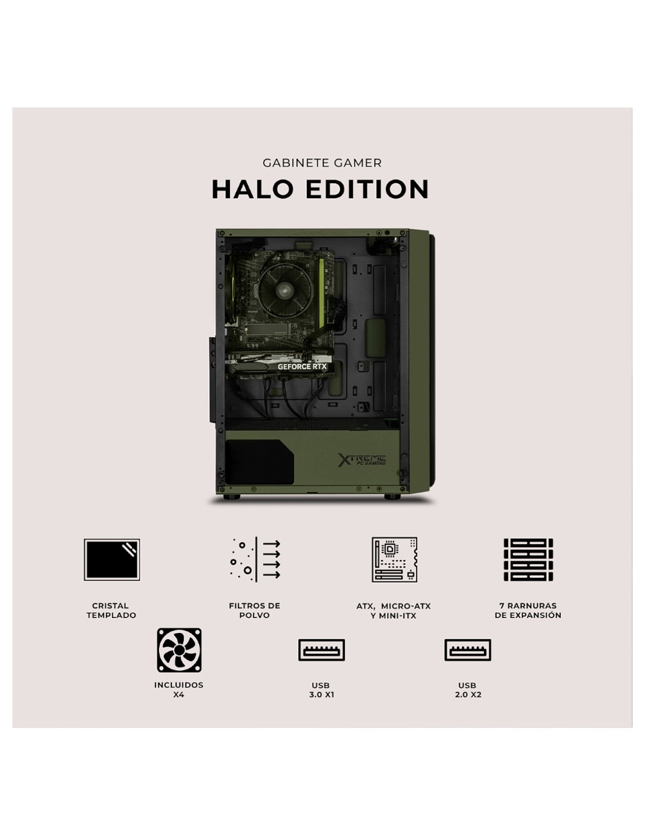 Gabinete Halo Edition 3