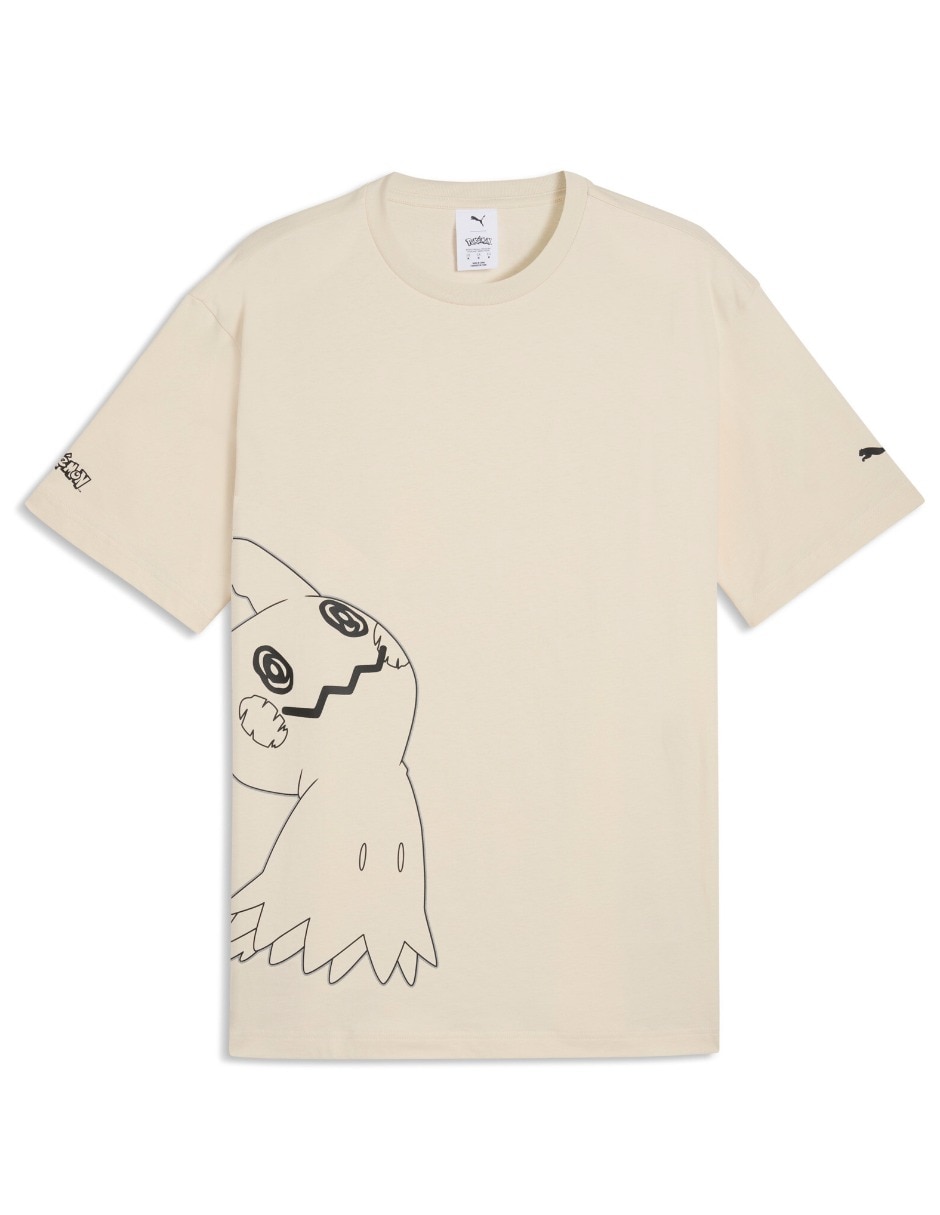 Playera X Pokemon Relaxed Graphic Tee manga corta para hombre 4