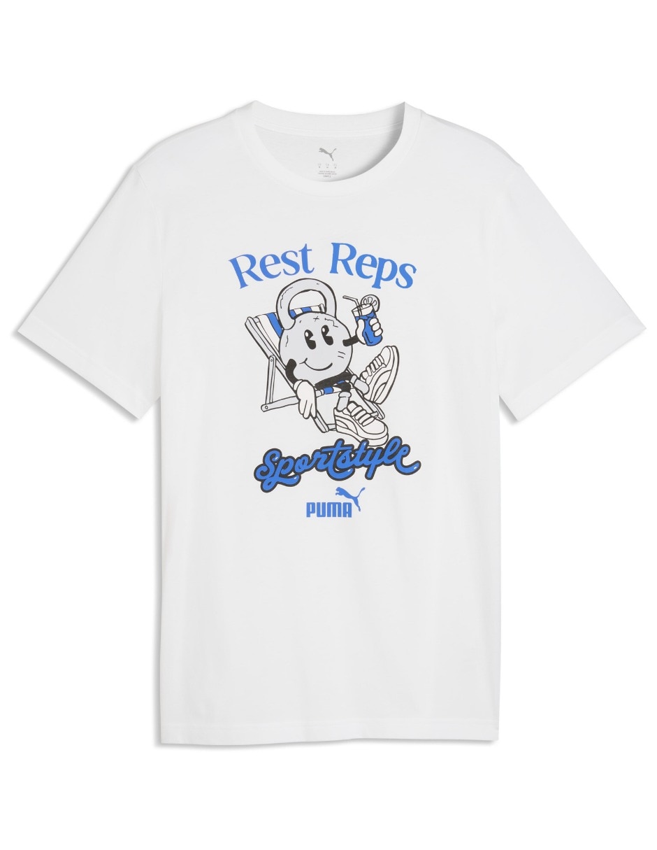 Playera graphic quote tee cuello redondo para hombre Playera graphic quote tee cuello redondo para hombre