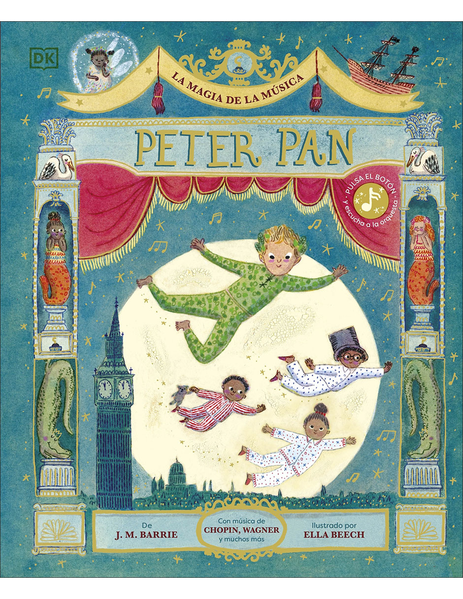 Libro La Magia de la Música: Peter Pan de J.M. Barrie 1