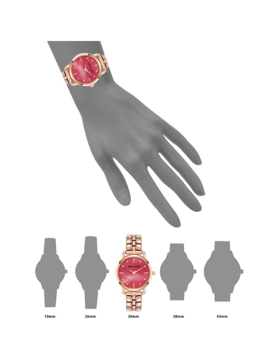 Reloj Rose Gold para mujer AK5234MMRG 4