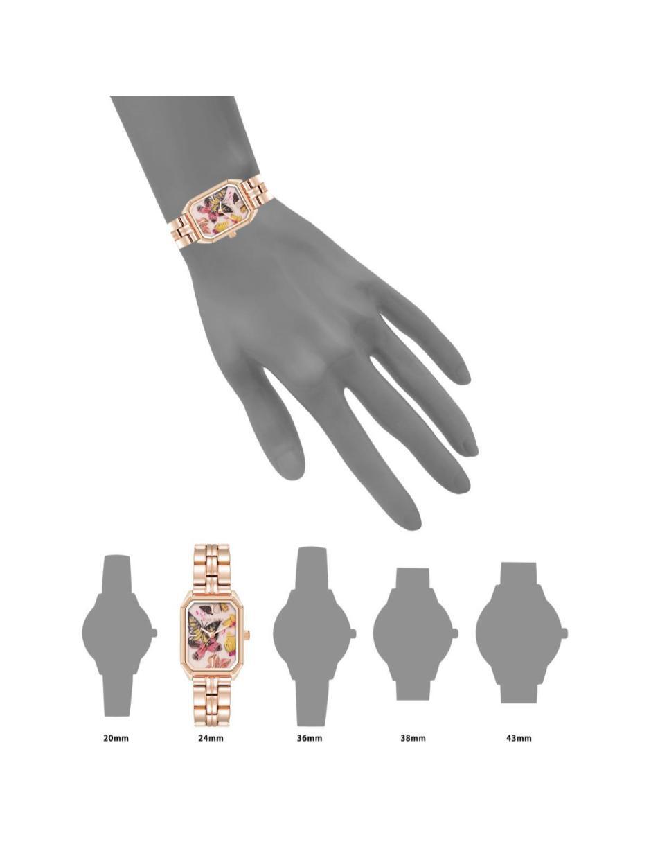 Reloj Rose Gold Collection para mujer AK5456MBRG 4