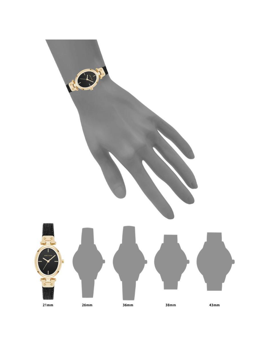 Reloj black para mujer ak5468bkbk 3