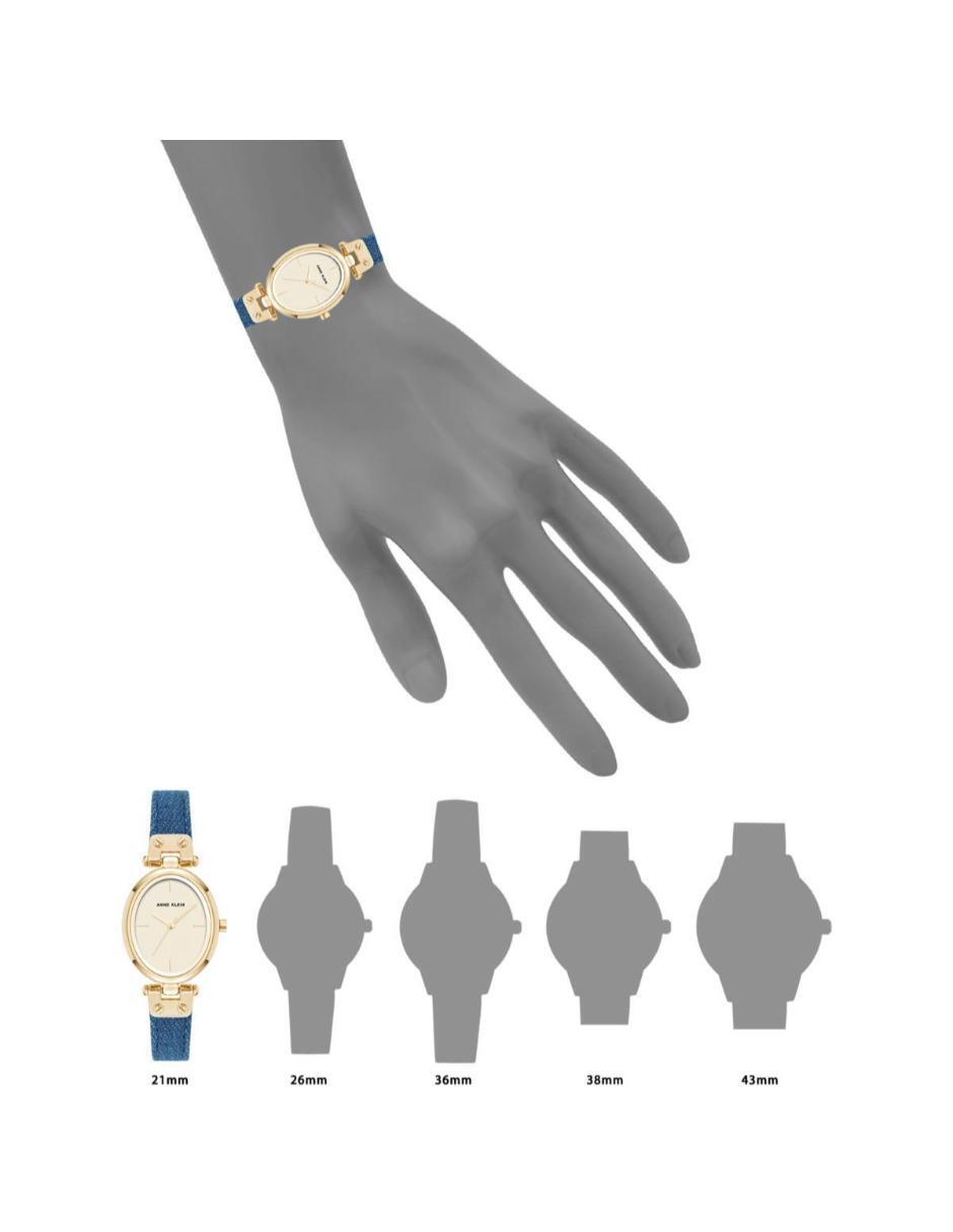 Reloj color para mujer ak5468chbl 3