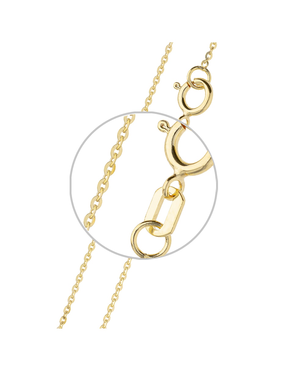 Pulsera de oro amarillo 14 k Clasicas acabado pulido 2