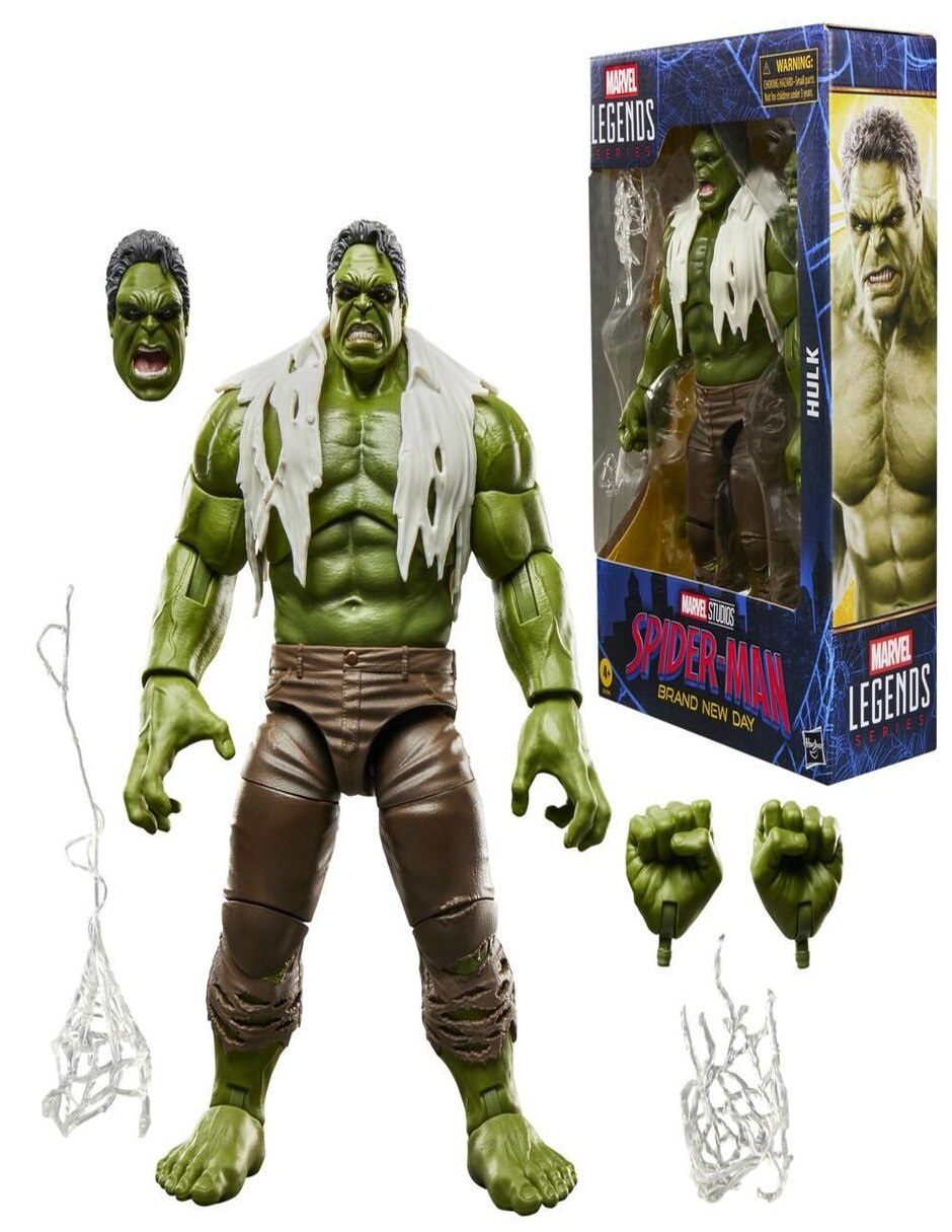 Figura de colección articulada : Spider-Man Hulk Collectors Marvel 4